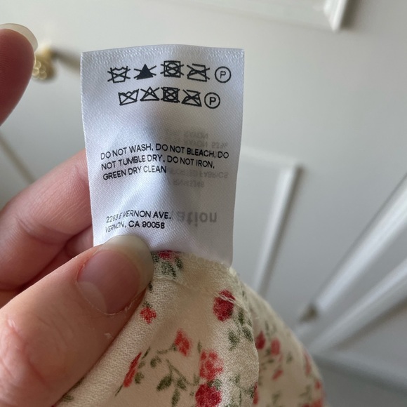 Reformation Sloane Floral Midi Dress Size L - Picture 8 of 8